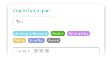 ask question in forum